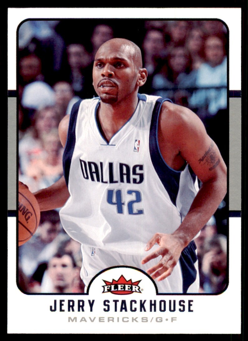 2006-07 Fleer. Jerry Stackhouse Dallas Mavericks #40