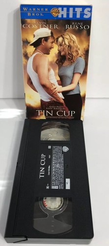 Tin Cup VHS Kevin Costner, Rene Russo, Don Johnson, Cheech Marin, Ron Shelton