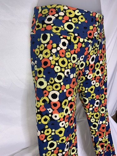 Lularoe OS Leggings Multicolor Circles Womens One Size - Picture 2 of 5