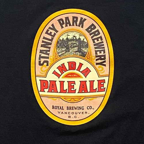NOS Vintage STANLEY PARK BREWERY IPA T Shirt Men XL Short Sleeve Vancouver BC - Picture 2 of 9