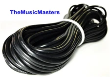 14 Gauge 10' ft Black Auto PRIMARY WIRE 12V Auto Wiring Car Power Remote Cable