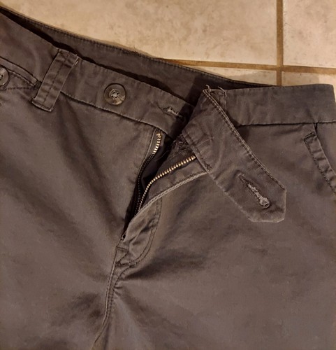 Style & Co. 10P Caprihose Damen dunkelgrau Stretch mittelhoch - Bild 3 von 10