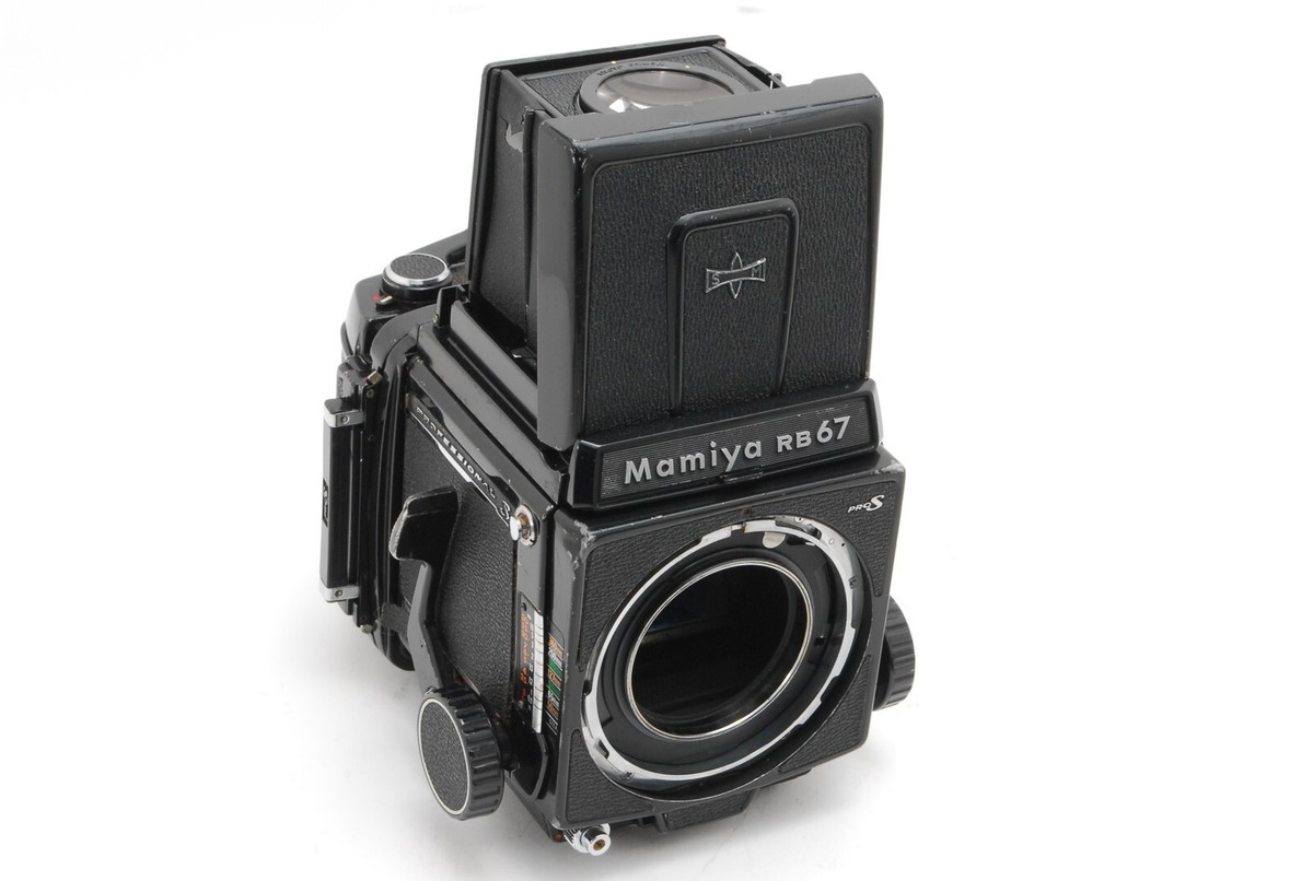 美品 Mamiya RB67 PRO S + 127mm F3.8 完動品 NEAR MINT] Mamiya RB67 Pro S Film Camera Sekor C 127mm F3.8