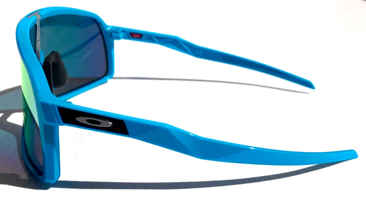 NEW Oakley SUTRO Shiny Sky Blue POLARIZED Galaxy Magenta Pink Lens