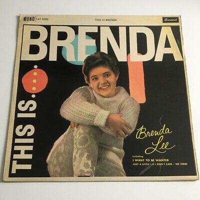 Brenda Lee - This Is Brenda First Press LP Vinyl Record - LAT 8360 VG+
