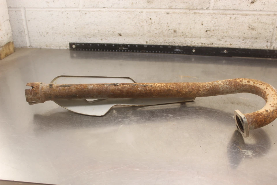 2006 Polaris 锯齿 200 EXHAUST HEADER 管带热盾护罩 T717 — 第 3/4 张图片