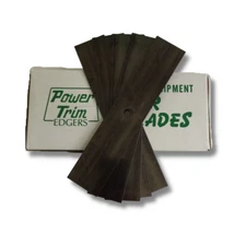 Power Trim Edger Original Blades 10" x 2" X 1/2" hole Genuine Part# 310 (5Pack)