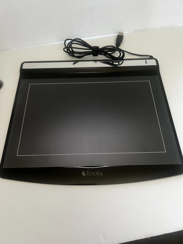 Tooya Pro Professional Graphic Tablet Complete Adobe Elements 7 Slim USB W/ Pen - Image 4 of 4