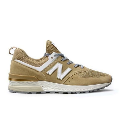 beige suede new balance