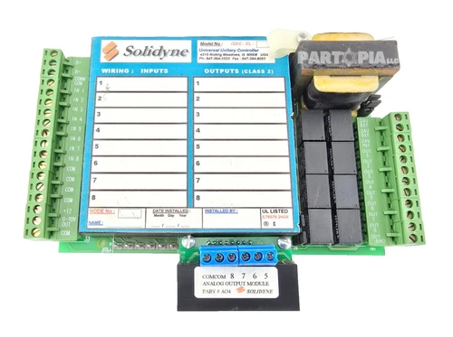 Solidyne IZAC-XL-8, Universal Unitary Controller W/ Analog Output Module A04