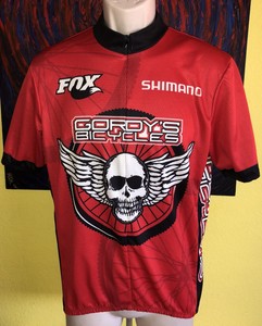 red wings bike jersey