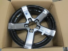 Hi-Spec Series 07 Aluminum Spoke 15x5" Trailer Wheel Rim 5 Lug 4.5 Damage Lot 21