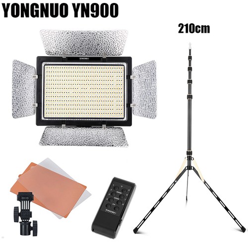 YONGNUO YN900 LED Photography Video Studio Panel Lighting Kit + Tripod - Picture 14 of 14