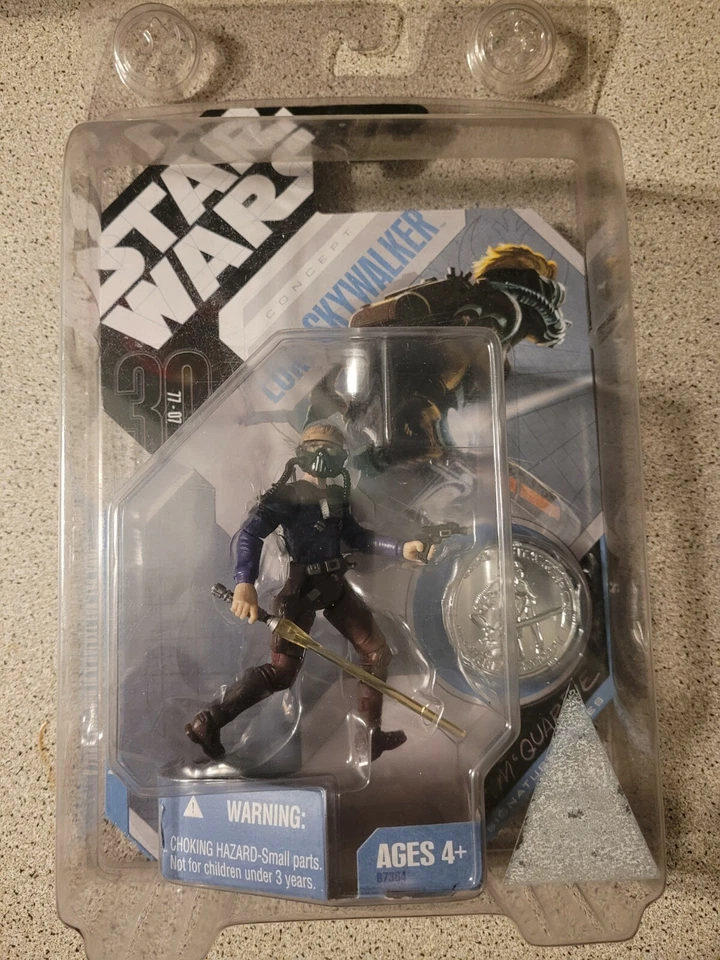 STAR WARS SAGA & CONCEPT BOBA FETT/TROOPER/CARA DUNE/PAX BONKIK/LUKE SKYWALKER - Imagem 3 de 4