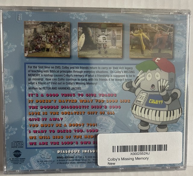 Colby's Missing Memory by Maranatha Kids (CD, Jun-2008, Maranatha Music ...