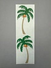 Mrs. Grossman's Stickers | PALM TREE COCONUT | Retired ‘99 Creative Memories