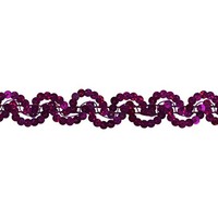 Decorative Trimmings Sequin Trim Orleans Purple Holographic 9 Yd on sale Decorative Trimmings Sequin Trim Orleans Purple Holographic 9 Yd on sale