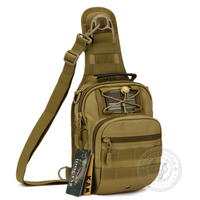 Sac De Jour Tactique élingue MOLLE - Randonnée Airsoft - Noir - 20L