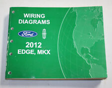 2012 FORD EDGE LINCOLN MKX Electrical Wiring Diagram Service Shop