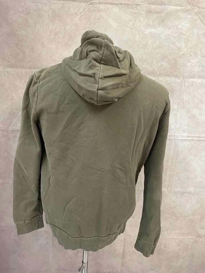 Topman Classic Fit 男式绿色运动衫连帽衫 S 码 — 第 3/4 张图片