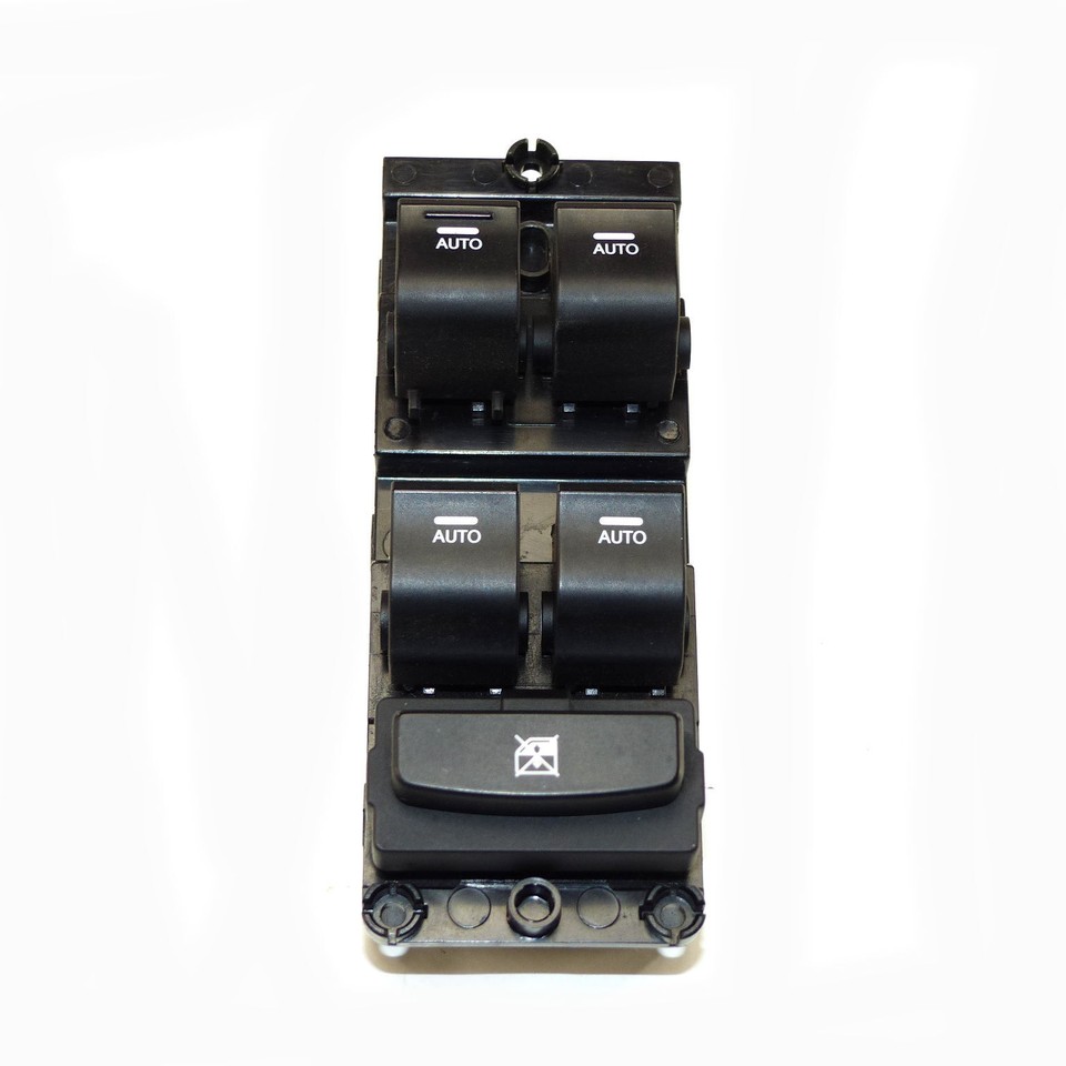 Interruttore Alzacristalli Mercedes Classe E W211 S211 - Anteriore Sinistro, Cromato, OEM 2118213679