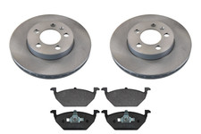 FRONT BRAKE DISCS PADS KIT FOR AUDI A1 SEAT IBIZA VW POLO MK6 1.0 2017- 256mm