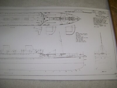 RMS GEORGIC    LINER    ship plan