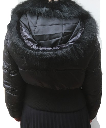 Gorgeous Brand New River Island Black Womens Winter Coat Size 14 RRP £70! - Picture 10 of 12