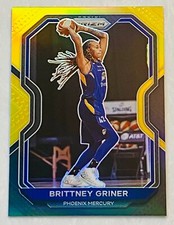 BRITTNEY GRINER 2021 PANINI PRIZM WNBA #31 SUPER RARE BLACK GOLD /5 SSP 🔥🔥