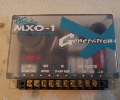 Hifonics MXO-1 Generation X 2 Wege Frequenzweiche sehr guter Zustand Crossover