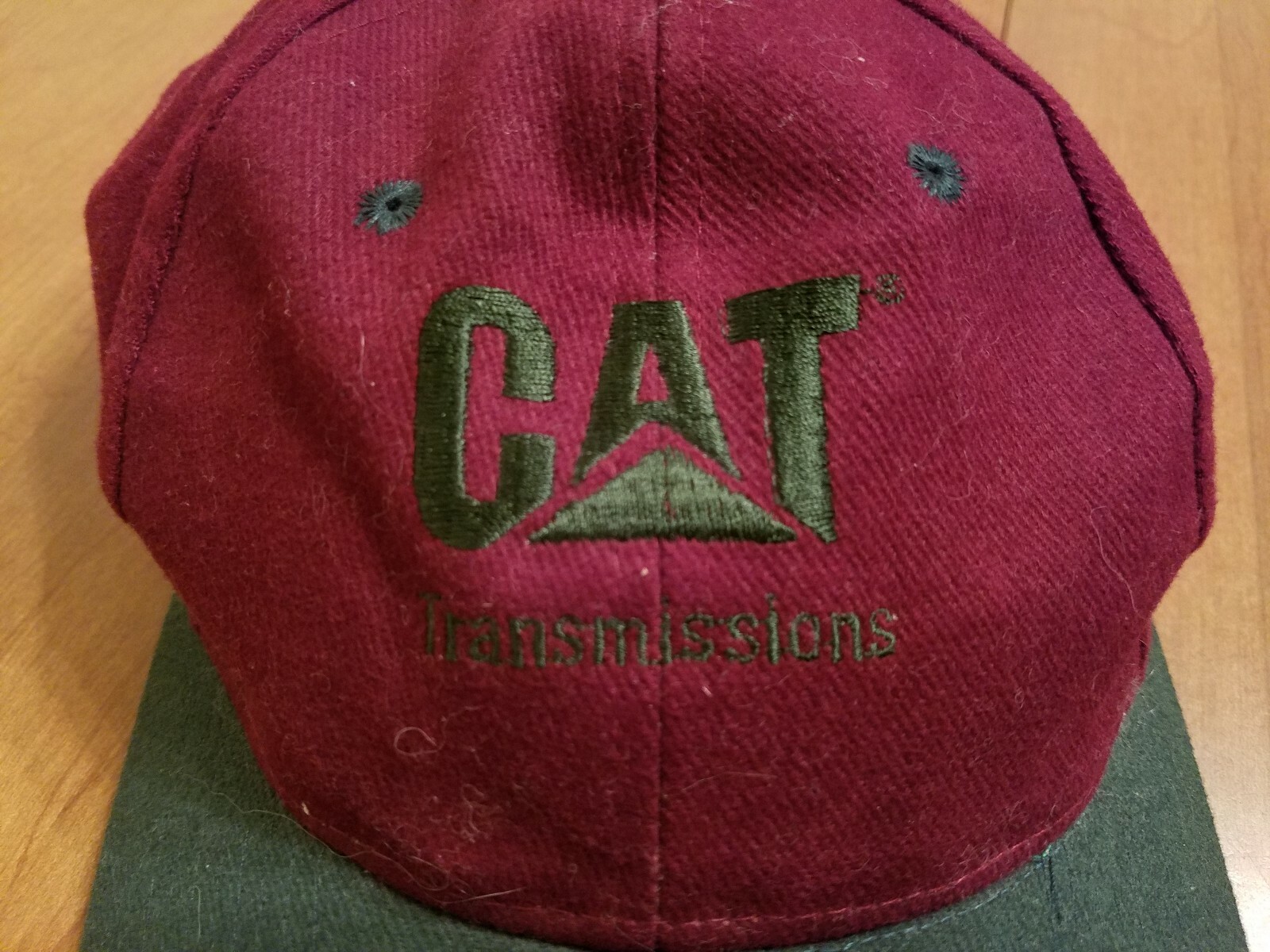 CAT Transmissions SNAPBACK HAT ADJUSTABLE Maroon … - image 1