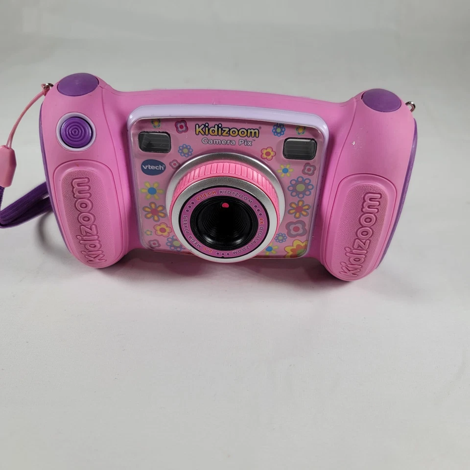 Cámara VTech Kidizoom Pix Rosa 4 Juegos Integrados - FUNCIONA Foto 3 de 4