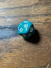 Magic the Gathering - MtG - Cold Snap OOP d20 Spindown Counter Dice