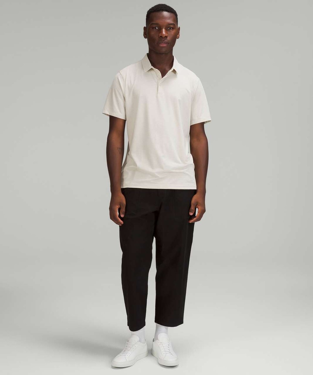 トップス Lululemon Evolution Short-Sleeve Polo Lululemon Evolution Short Sleeve Polo White | eBay