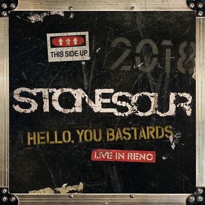 STONESOUR HELLO YOU BASTARDS LIVE IN RENO  BRAND NEW AND SEALED CD F