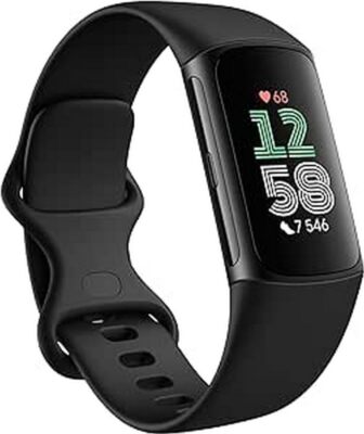 Fitbit Charge 6 Fitness Tracker - Black - GA05183NA