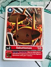 Sakuttomon EX6-001 U Digimon CCG | Infernal Ascension NM