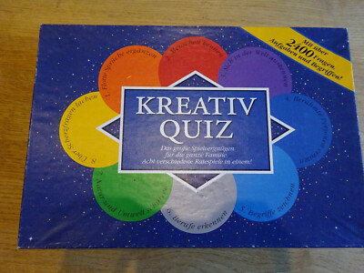Kreativ Quiz, Noris, Spiel, vollständig 3-5