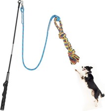 Flirt Pole Dogs Dog Flirt Pole Extra Strong for Large Medium Small Dogs to Ke...