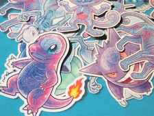 Diaphonized Pokémon Sticker – Science-Inspired Fan Art Stickers