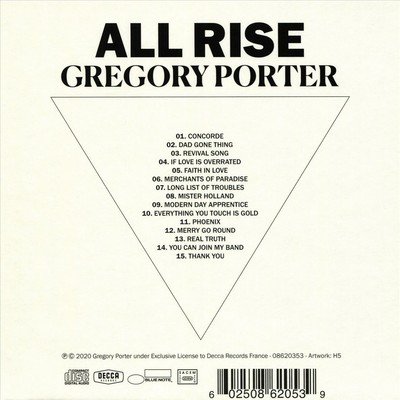 GREGORY PORTER - ALL RISE (DELUXE) NEW CD
