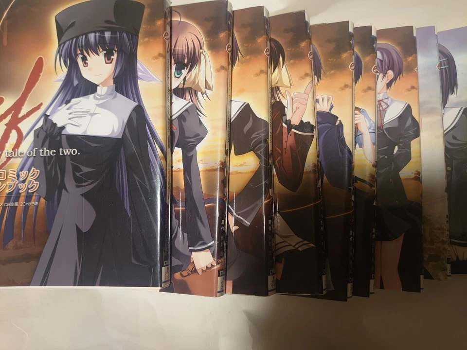 ef - A Fairy Tale of the Two. Manga Volumes 1-8 + Official Comic Fanbook - Image 1 of 1