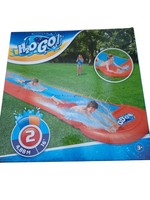 Bestway H2OGO! Doppel-Wasserrutsche - 488 Cm Wassersprinkler Badespaß Neu/Ovp