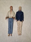 Vintage Mattel Ken's & Allan Doll  Mattel 1960 Hawthorne Calif/Untouched Estate