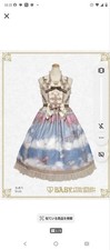 Preview of Baby the Stars Shine Bright JSK Gothic Lolita Swan Cloud Print Cream