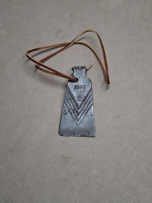 Vintage 10 oz. Chevron Style Tree Felling Bucking Logging Tool Log Saw Wedge