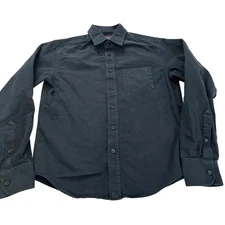 UNTUCKit Men's Black Slim Fit Long Sleeve Button Down Shirt Small