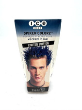 Joico Ice Hair Spiker Colorz Metallix Wicked Blue Styling Glue 1.69 fl oz.