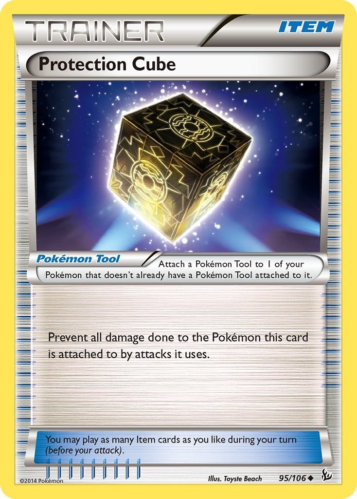 Pokemon Protection Cube 95/106 XY - Flashfire LP Uncommon