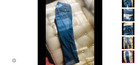 american eagle artist crop jeans sz 2 — photo 1